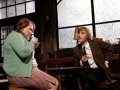 Bronwyn James (Shirley) and Johnny Flynn (Mooney)