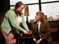 Bronwyn James (Shirley) and Johnny Flynn (Mooney)