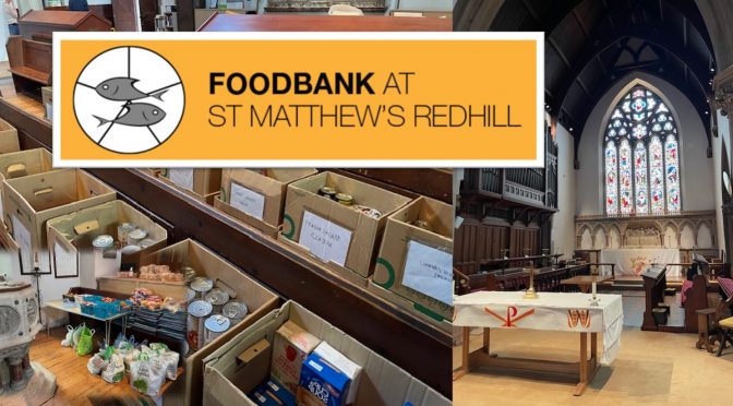 Foodbank at St Matthew’s Redhill
